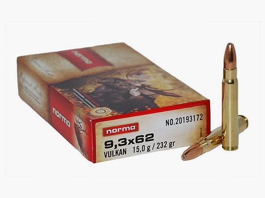 Norma 9.3×62 Vulkan 232 gr.