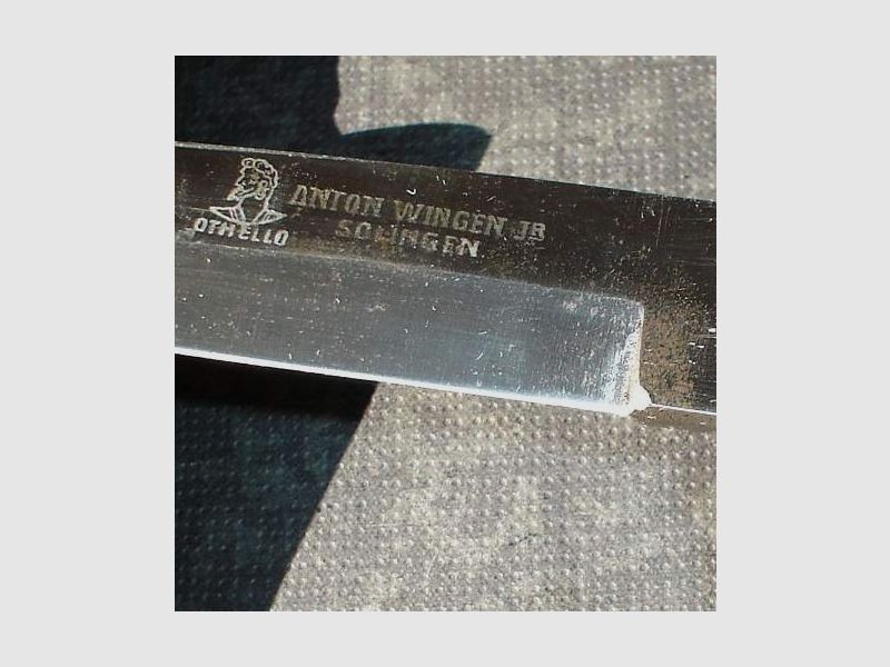 Original trench dagger Anton Wingen Jr from Wk1