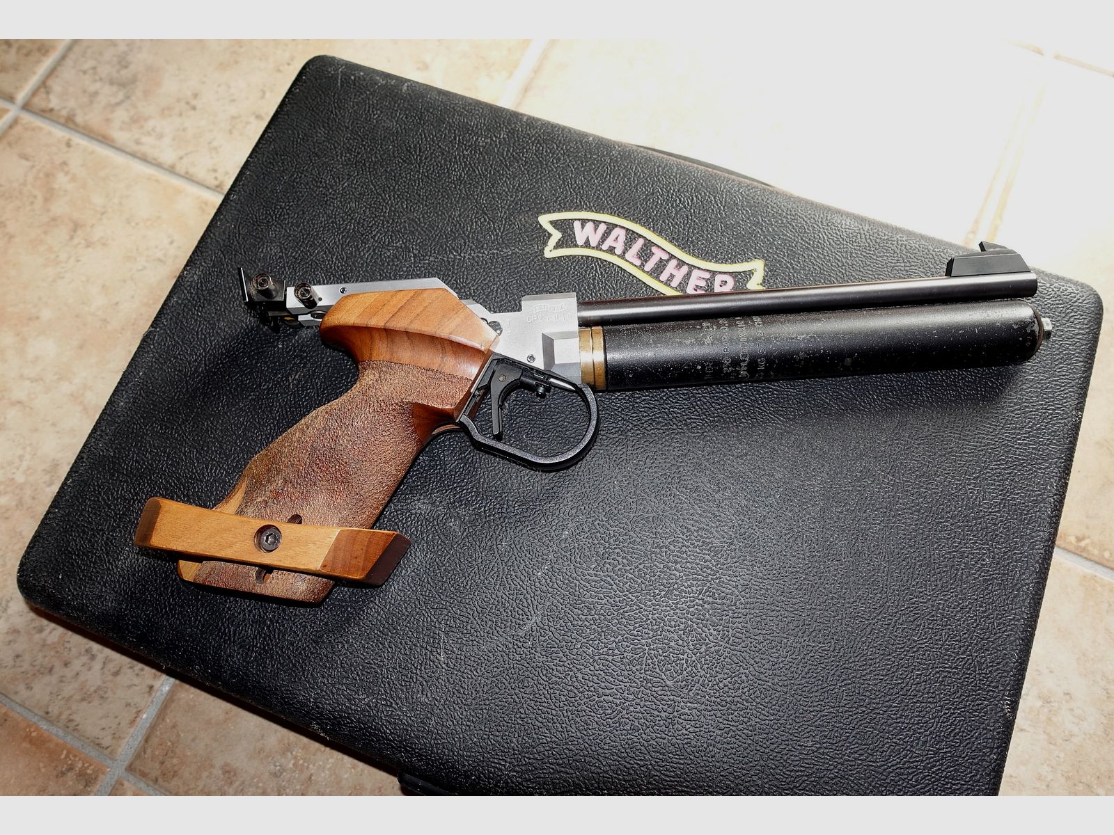 Walther CP2 Matchpistole mit Koffer
