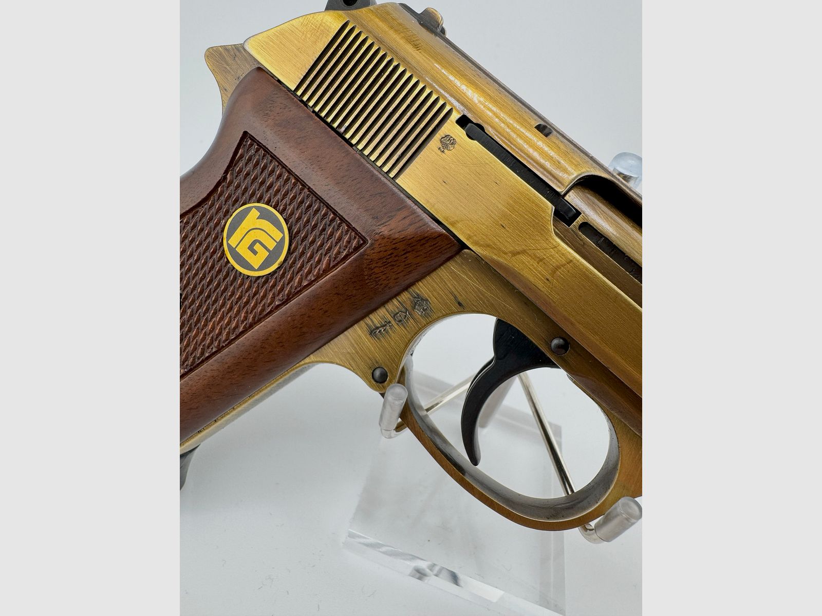 Röhm RG 800 SSW Sondermodell „Altmessing“ - PTB 414 - Beschussjahr KD (1993)