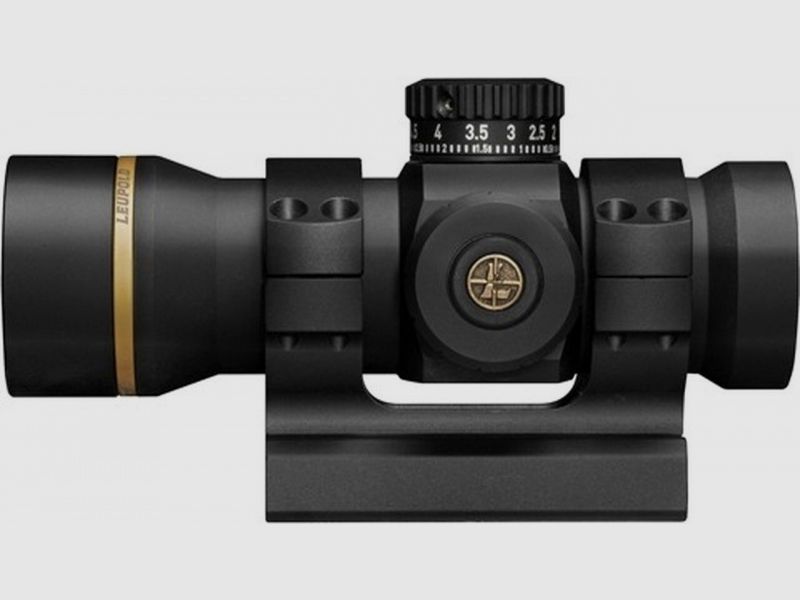 Leupold Red Dot Freedom RDS 1×34 1 MOA Dor mit Einteiligem Weaver / Picatinny Montage