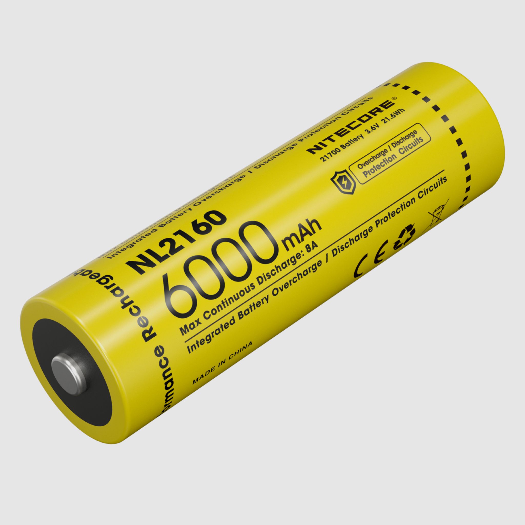 Nitecore Nitecore Akumulator Li-Ion Typ 21700 6000mAh NL2160