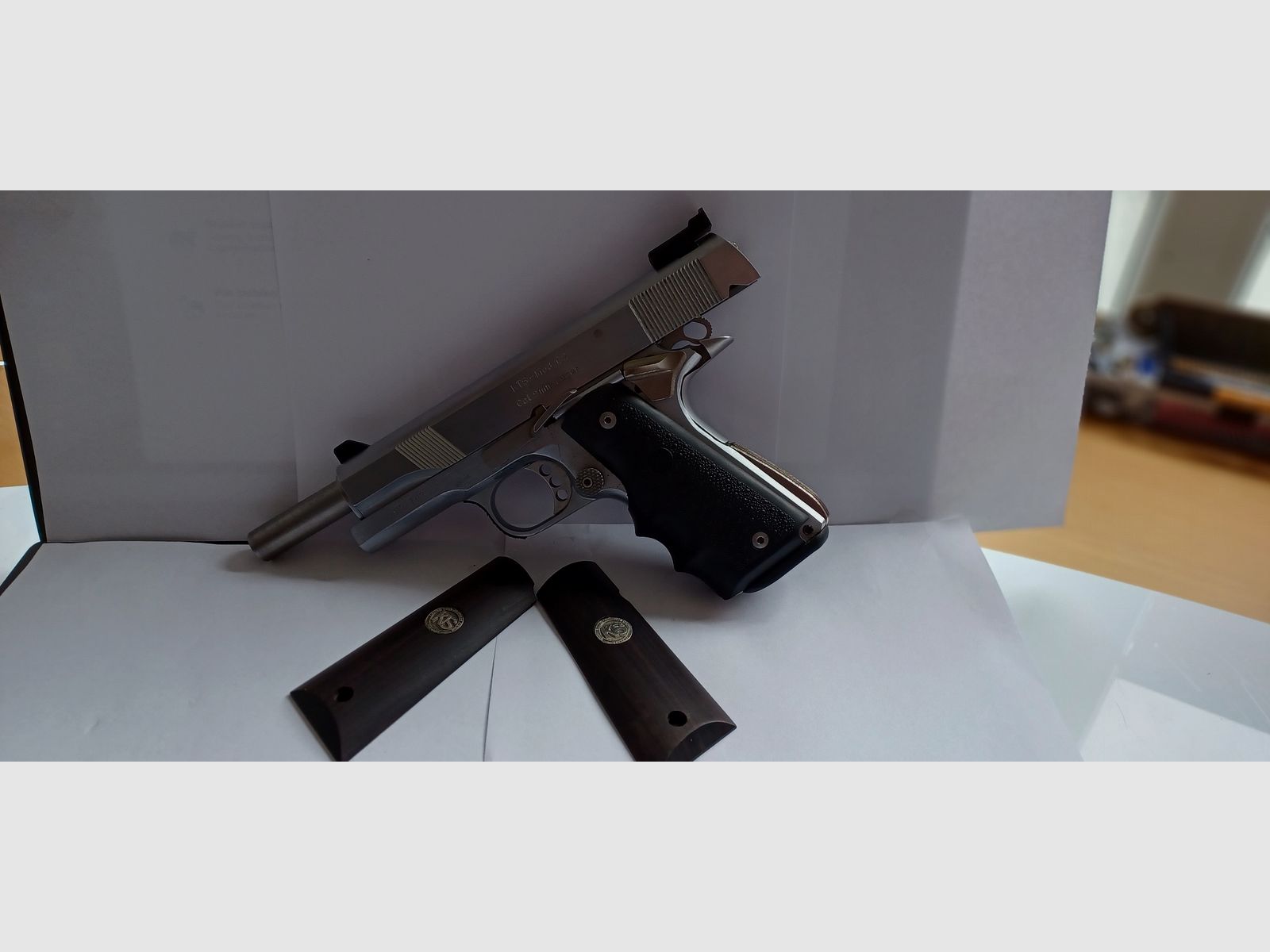 1911-Clon en 9 mm PARA de KTS, modèle C2 No: 703 - Customs Gun-