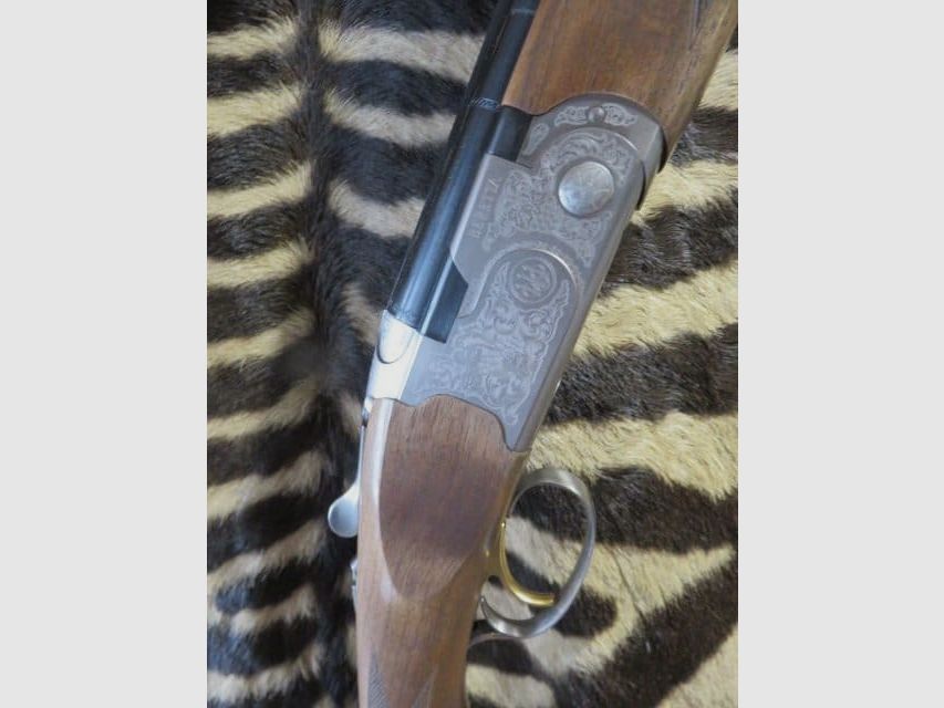 Flinte BERETTA 686 Silver Pigeon I neu Kal. 12/76 Läufe 76 cm 5 Chokes – Waffenkoffer., Bild 5 von 12