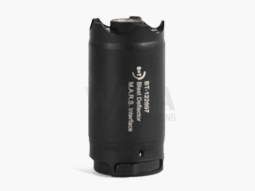 B&T Blast Deflector mit Glasbrecher (M.A.R.S., Cerakote Schwarz)