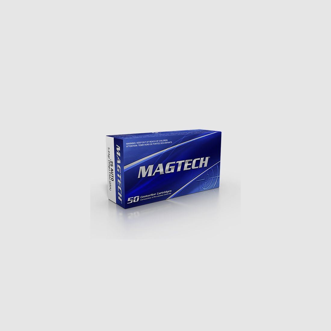 Magtech .25 ACP 50GR FMJ 50 Patronen