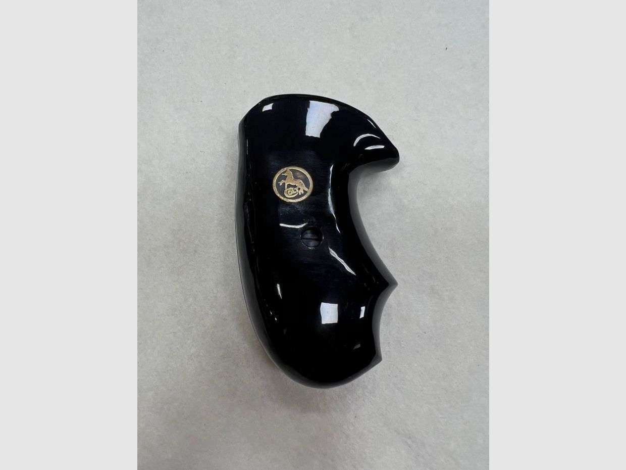 Taktischer Griff Guance Colt Detective Hochglanz Schwarz mit Colt-Logo, Bild 2 von 2