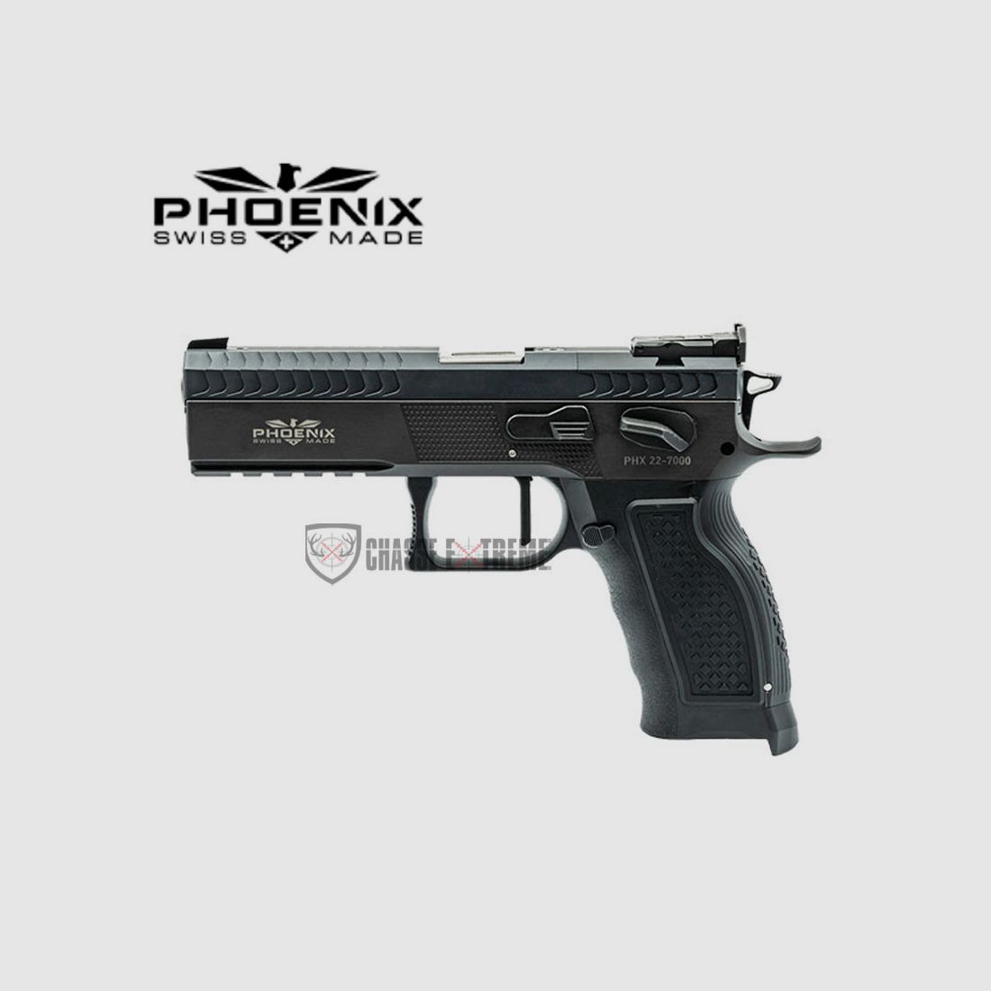 PHOENIX Predator Pistola aluminio polímero punto de mira negro cal. 9x19 negro, imagen 1 de 2