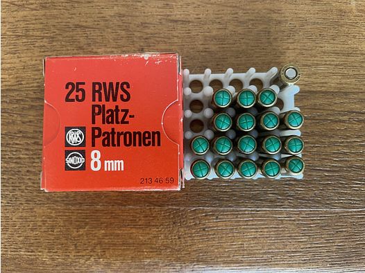 RWS & SM 8mm Platzpatronen