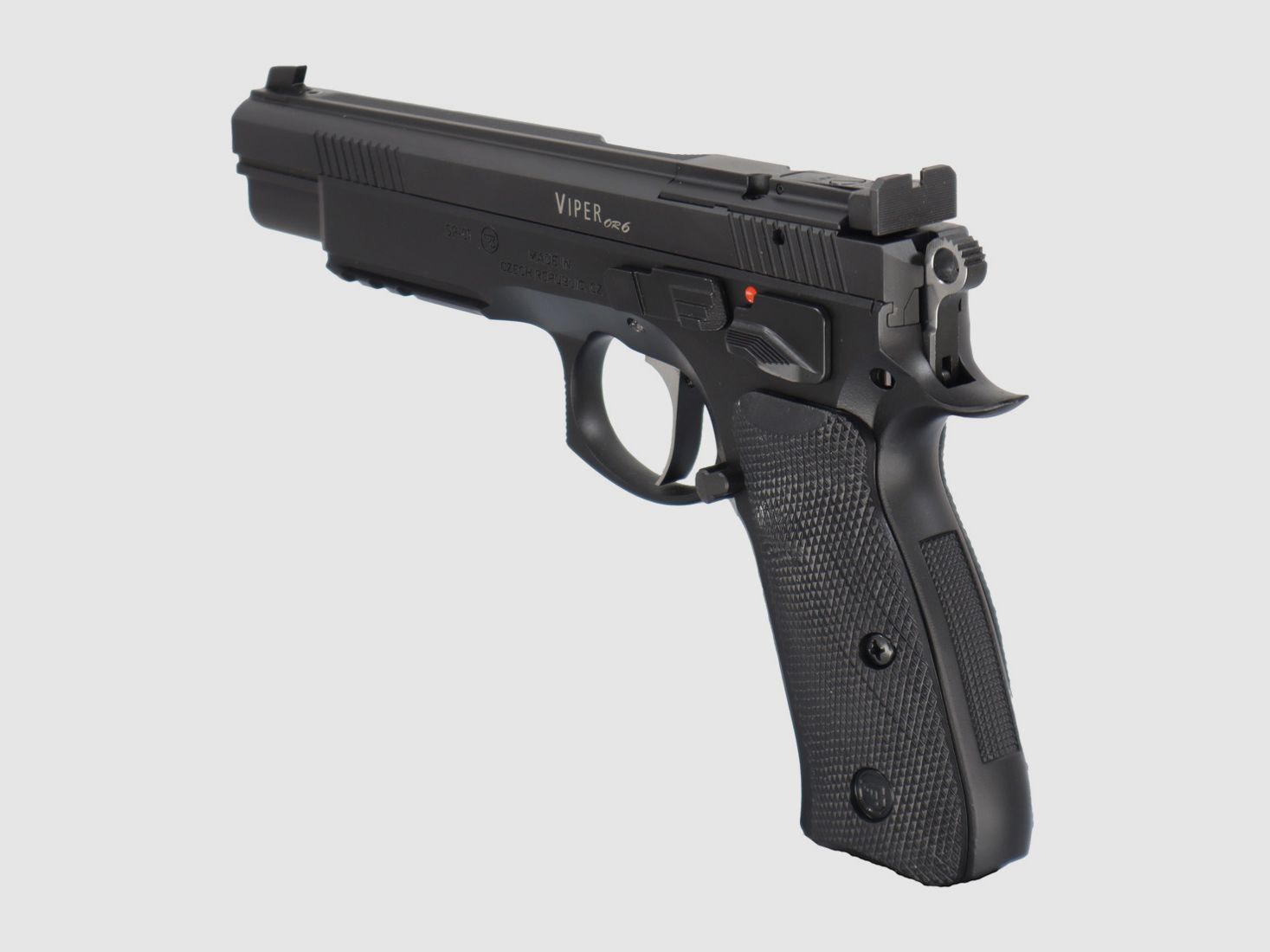 Waffen-Oschatz CZ75 Viper 6 inch met SAO-trekker - Optiek klaar -
