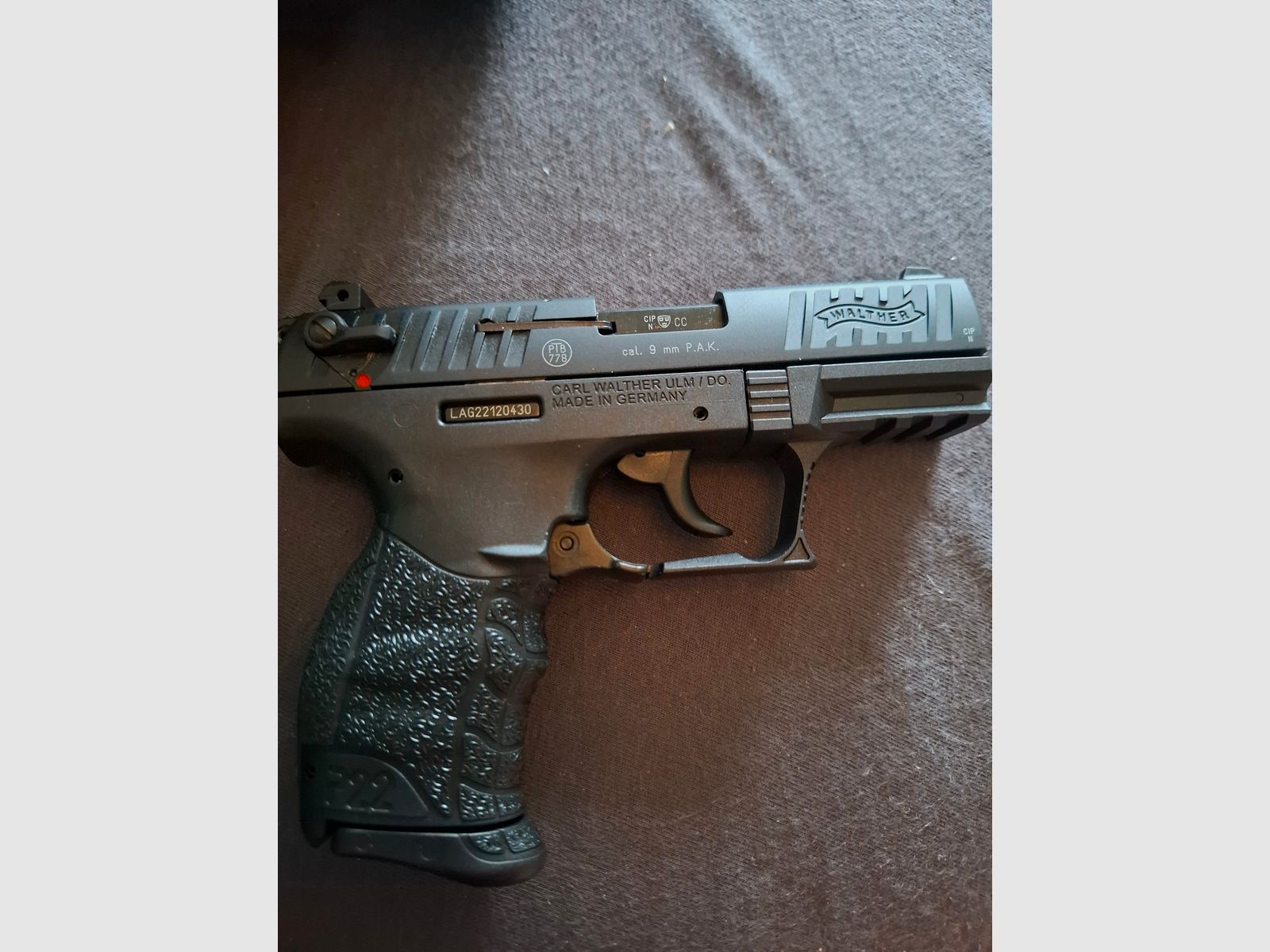 Walther P22 Q Black R2D Set NEUWERTIG 