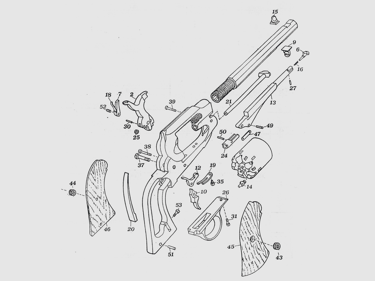 VIS DETENTE REMINGTON 1858 UBERTI, image 3 sur 3