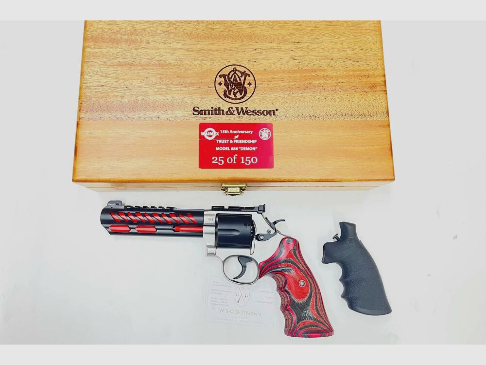 S&W Revolver M686 "15th Anniversary WAIMEX"	 .357Mag