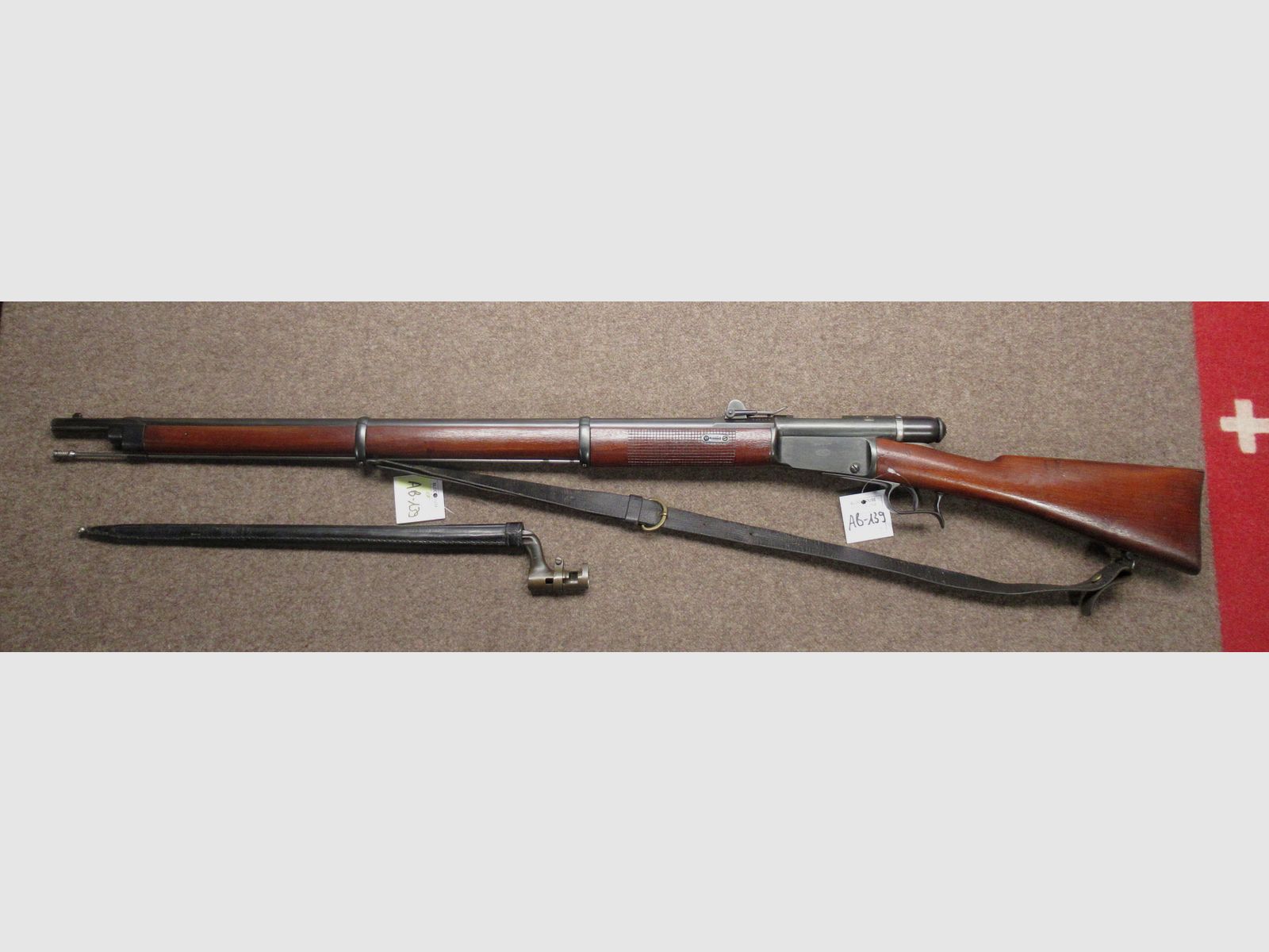AB-139 VETTERLI-Büchse Mod. 1871 Kal. 10.4mm, Bild 2 von 5