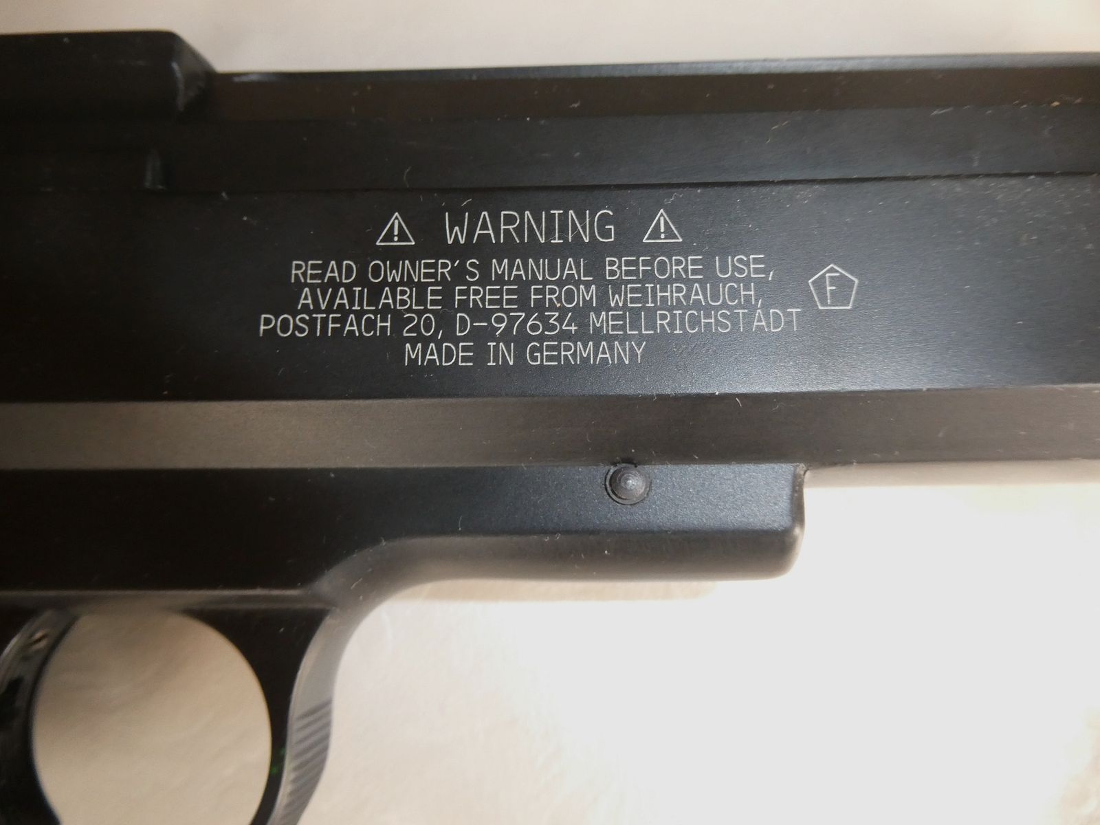 HW 45 modello vecchio 4,5mm