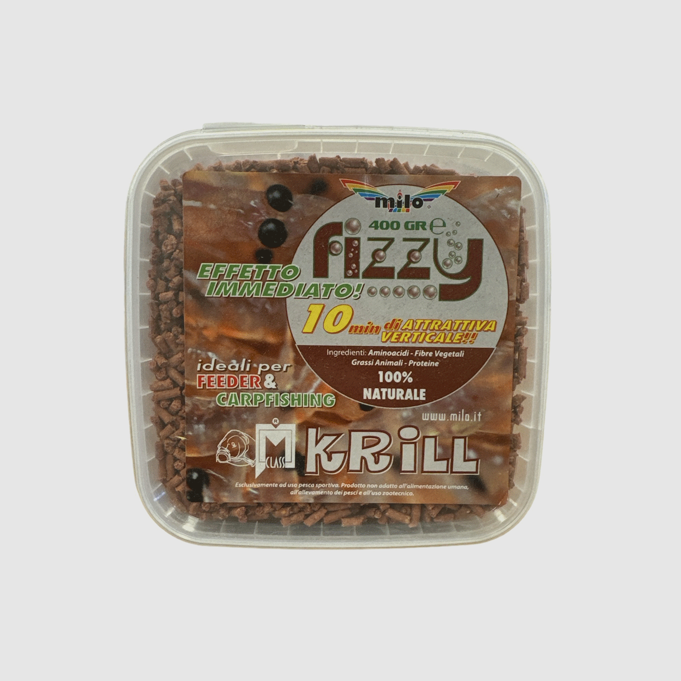 MILO – FIZZY PELLETS 400GR 2.2mm KRILL