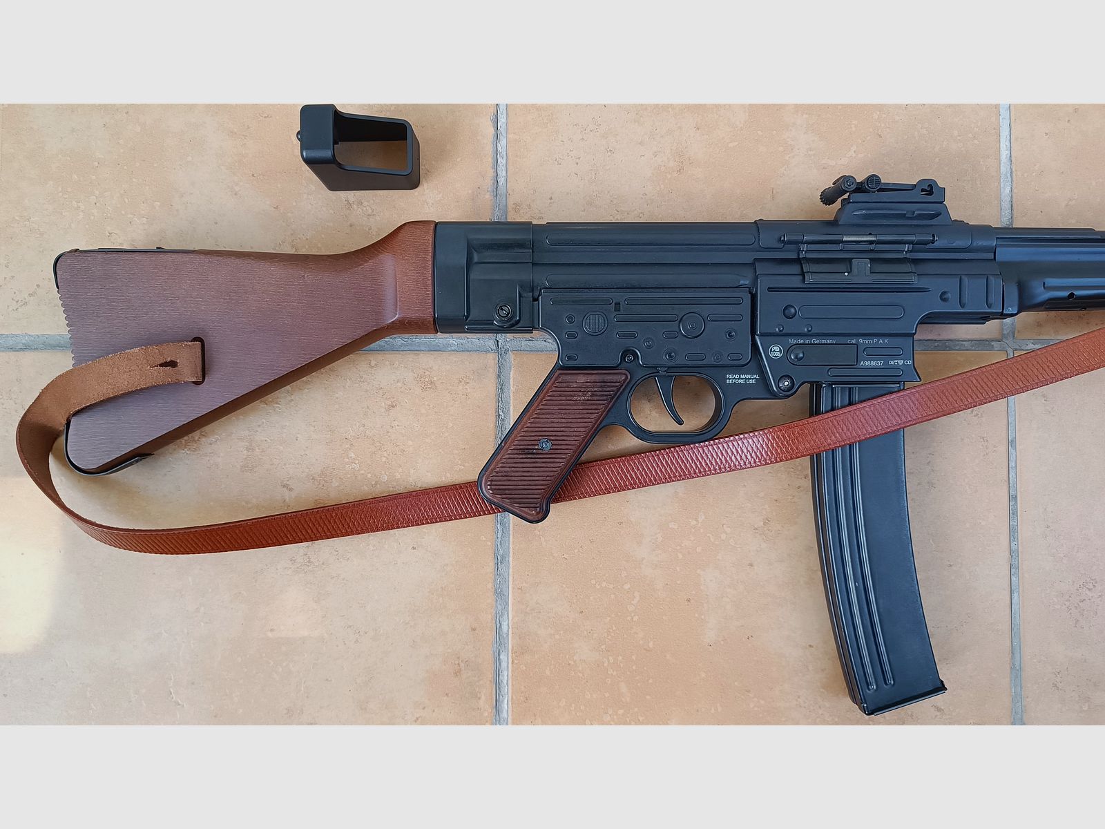 GSG StG 44 Schreckschussgeweer 9 mm P.A.K. incl. draagriem en foedraal, afbeelding 10 van 15