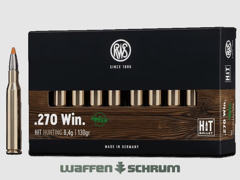 RWS HIT 8,4g - 130gr .270Win