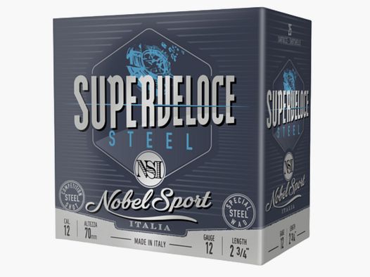 Nobel Sport Italia 12/70 Superveloce Steel Skeet T9 2,0mm - 24g