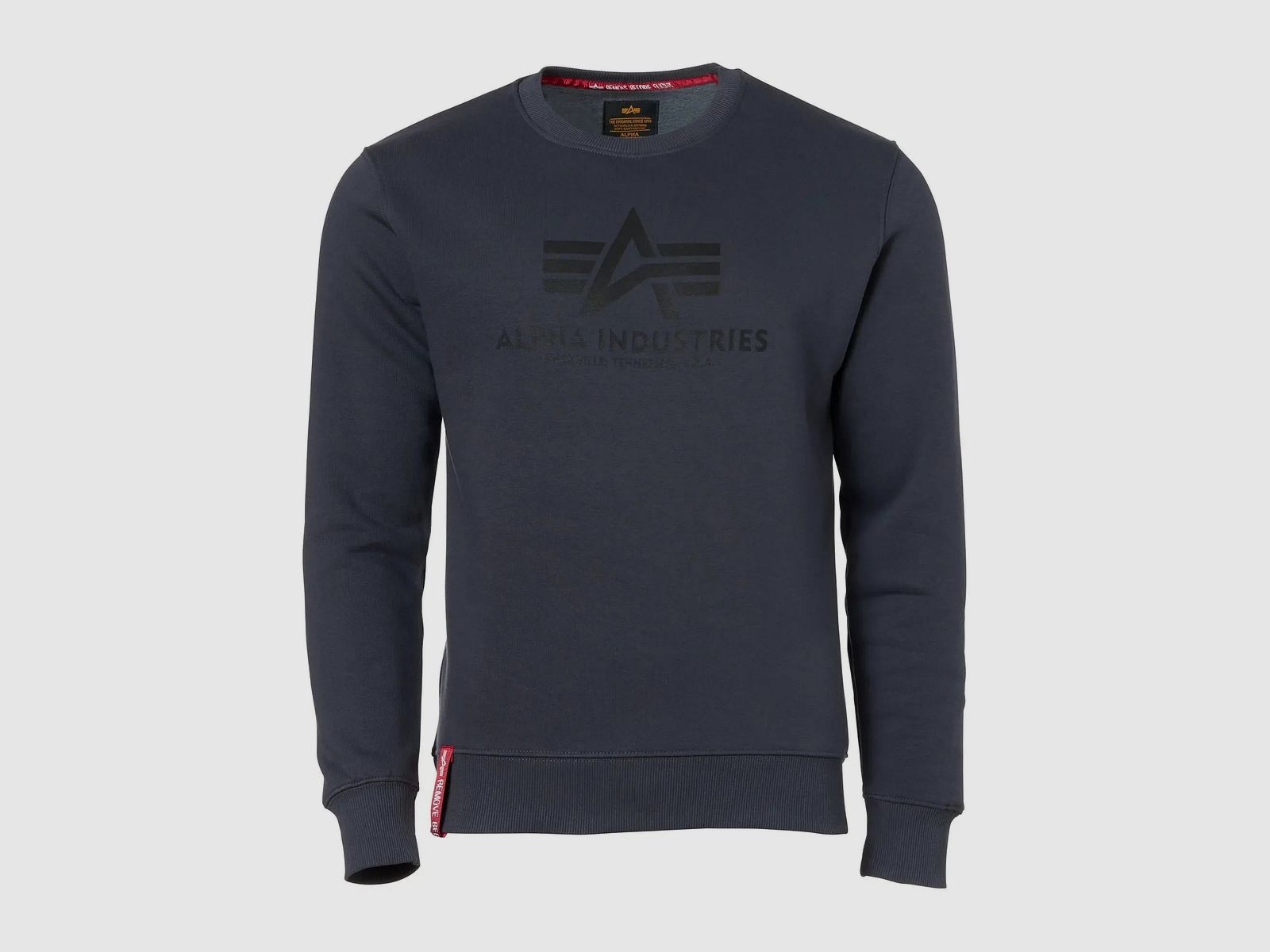 alpha industries Alpha Industries Pullover Basic Sweater grey black / black