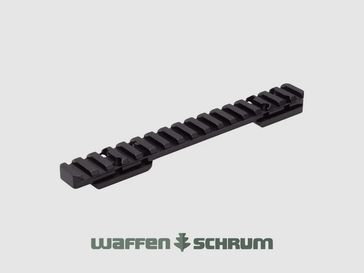 ERA Recknagel Picatinny rail ALU Browning X-Bolt / Long E=93.8mm / Black / Cross grooves