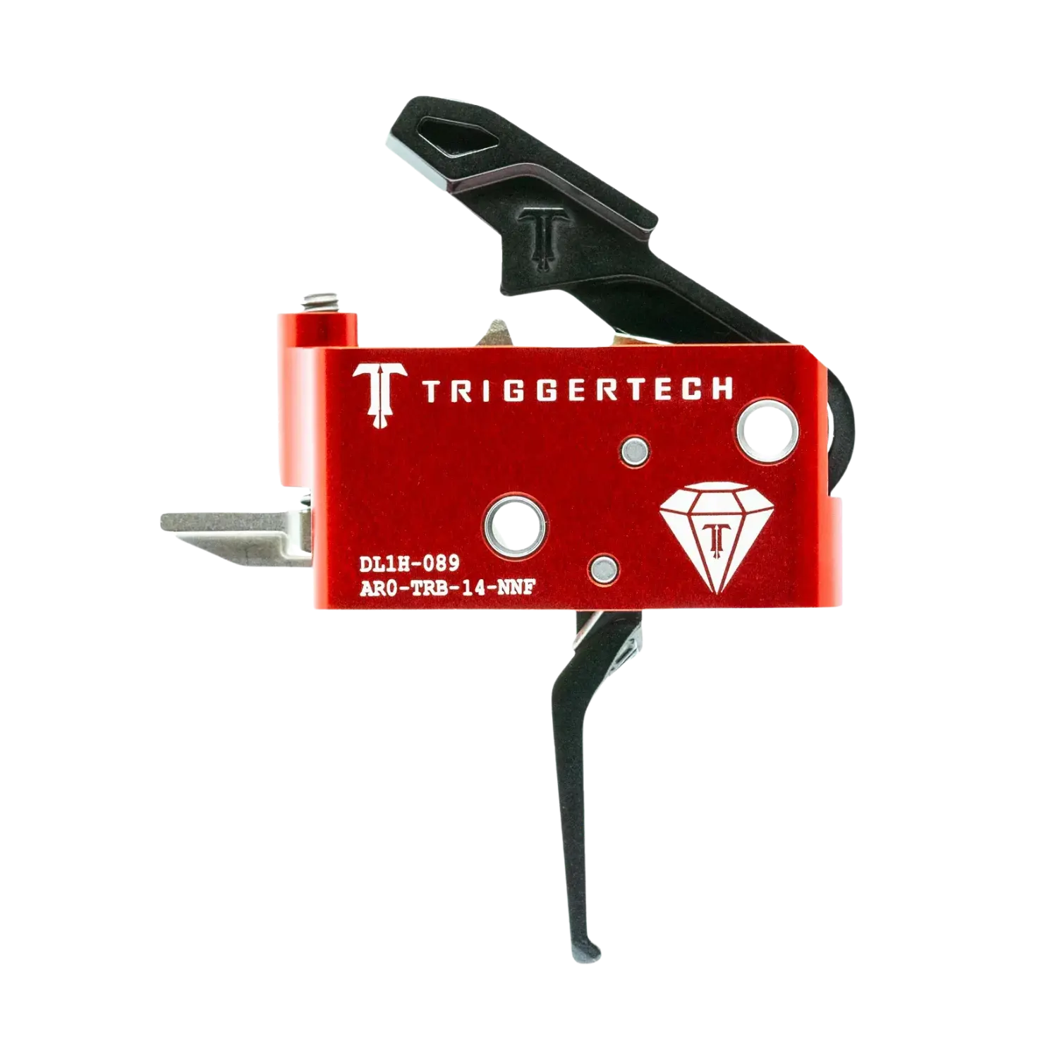 TriggerTech AR15 Two Stage Black AR Diamond I Gerade