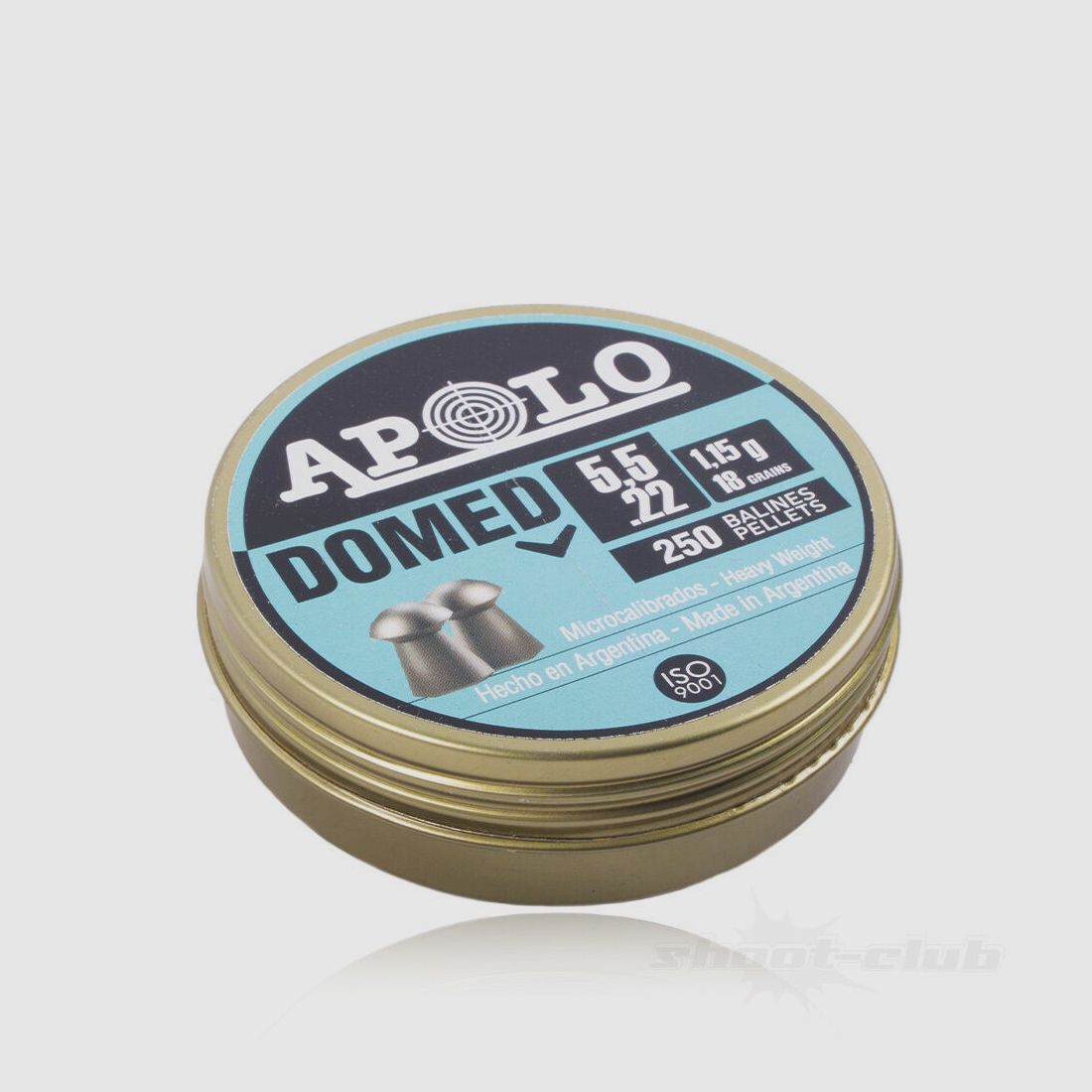 Apolo Domed Diabolos 5,5mm / 1,15 g / 250 Stk