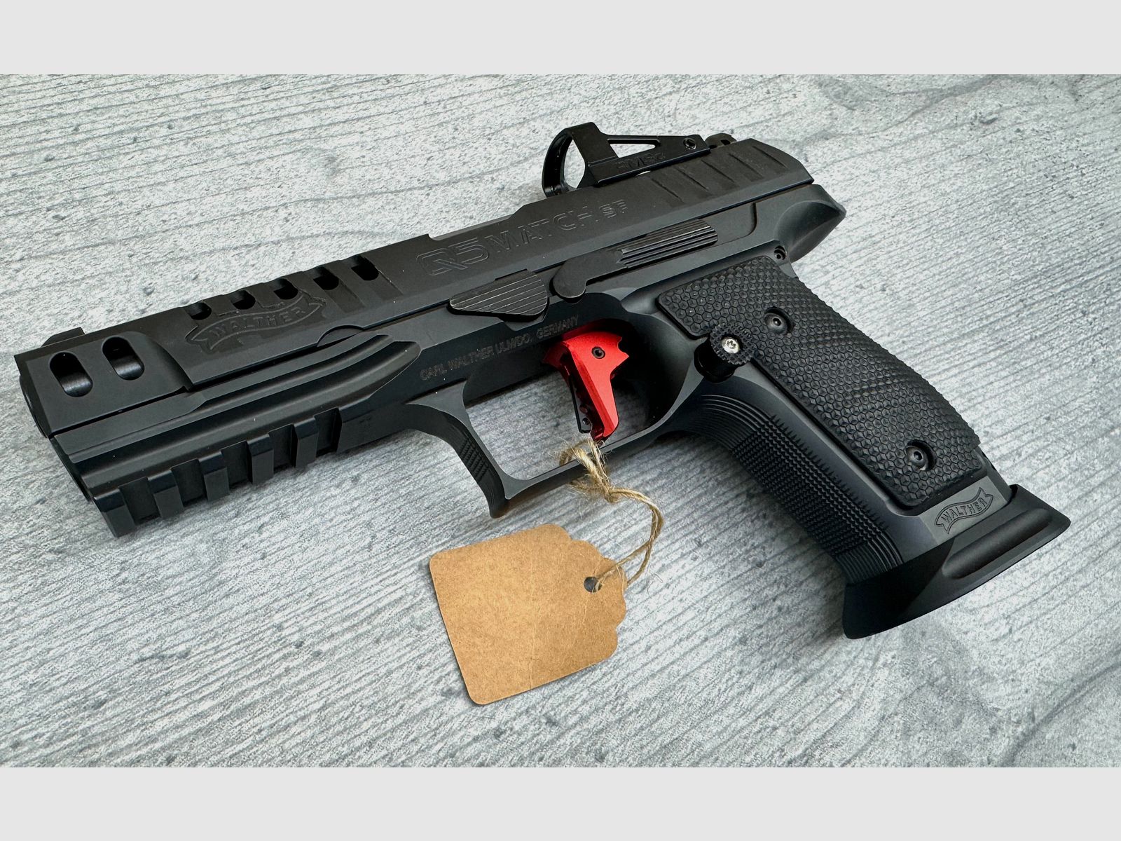 Vorführwaffe Carl WALTHER Q5 Match SF Expert 9x19 INT