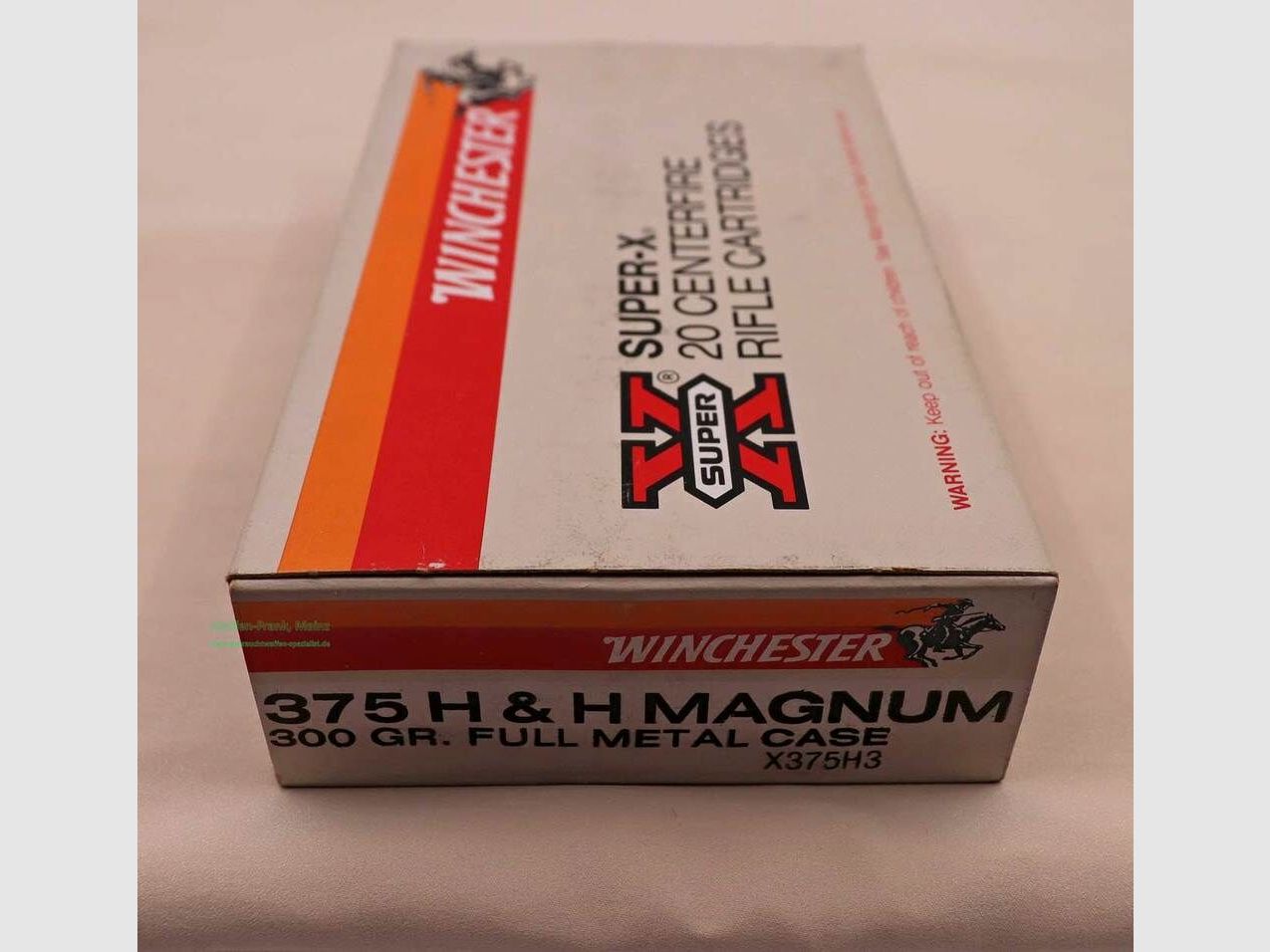 Winchester - USA Büchsenpatronen .375H&HMag