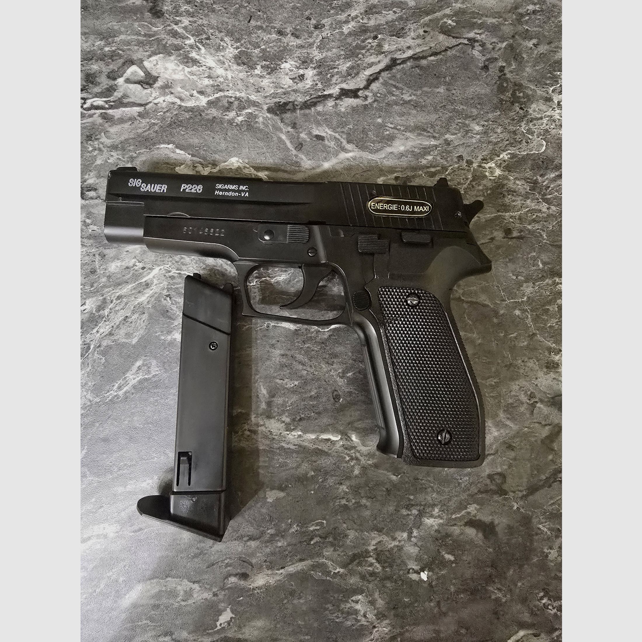 P226 Sig Sauer Spring max. 0,6 Joule