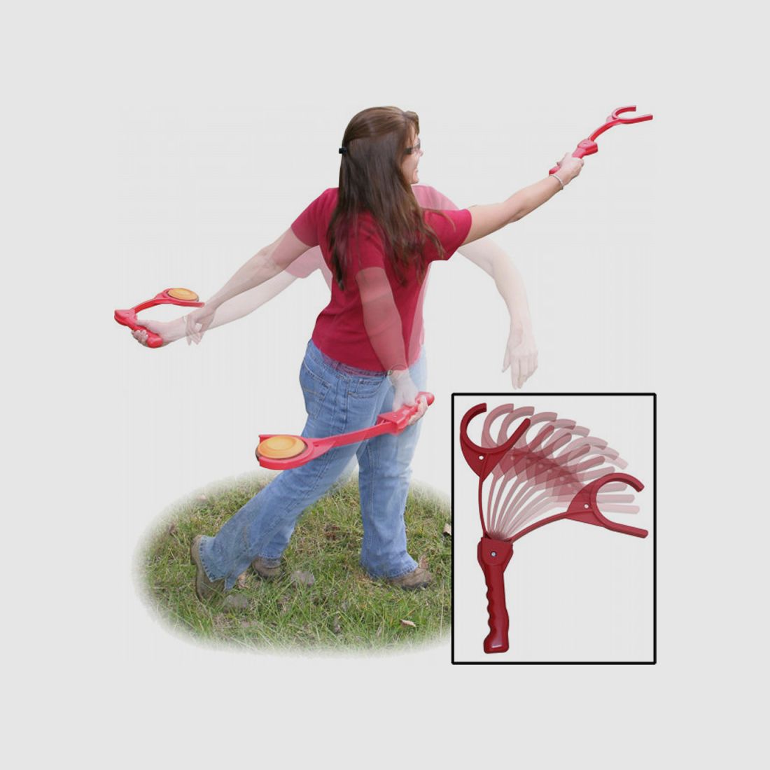 MTM Lanceur de plateaux EZ-3 rouge