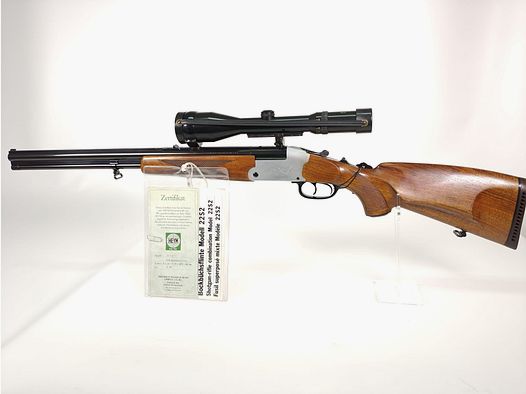 Heym Mod. 22 S 2 Bockbüchsflinte .222Rem & 16/70 inkl. Schmidt & Bender 3-12x56