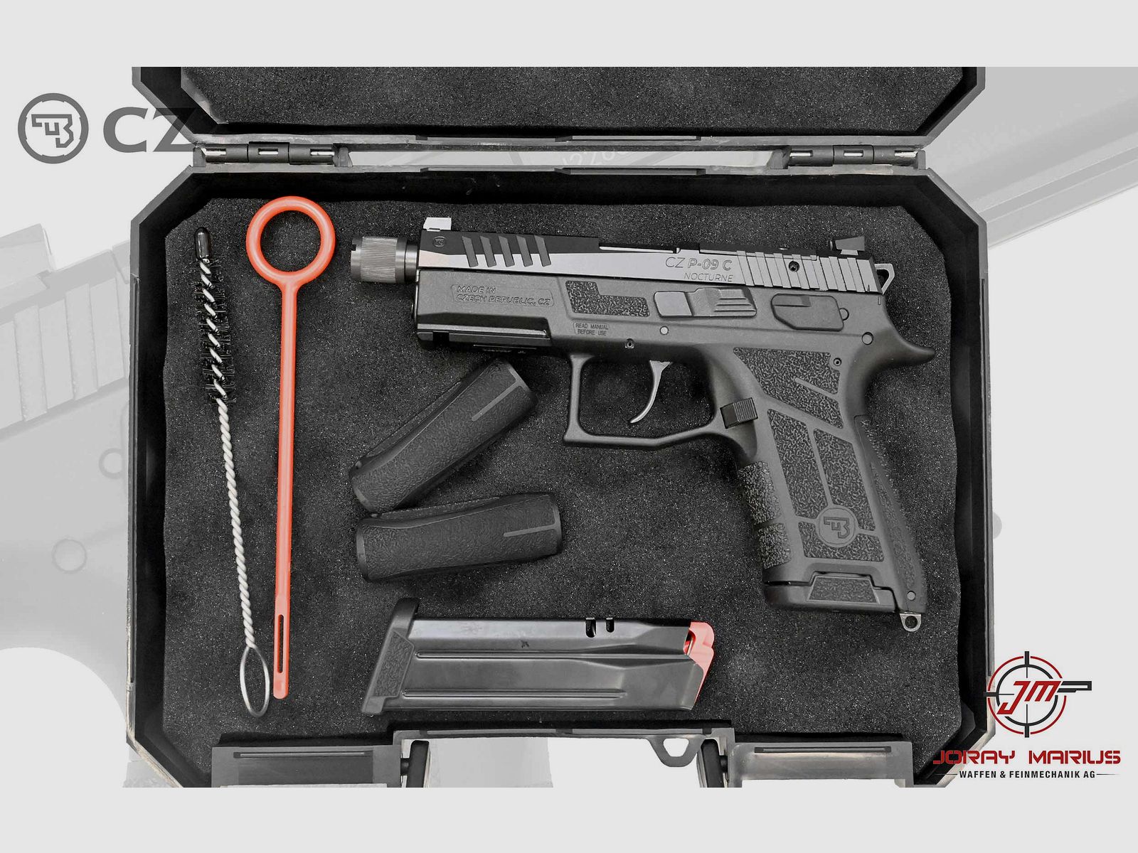 CZ P-09 F Nocturne Compact OR 9mm Para, image 2 of 2