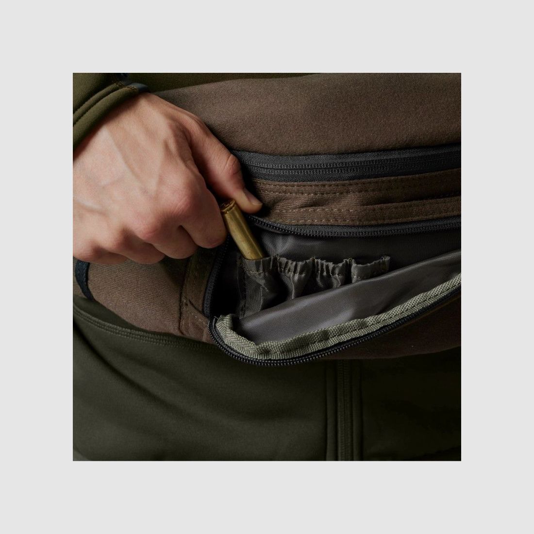 Härkila Bolsa de cadera Stalker Deer 4L | willow green, imagen 6 de 10