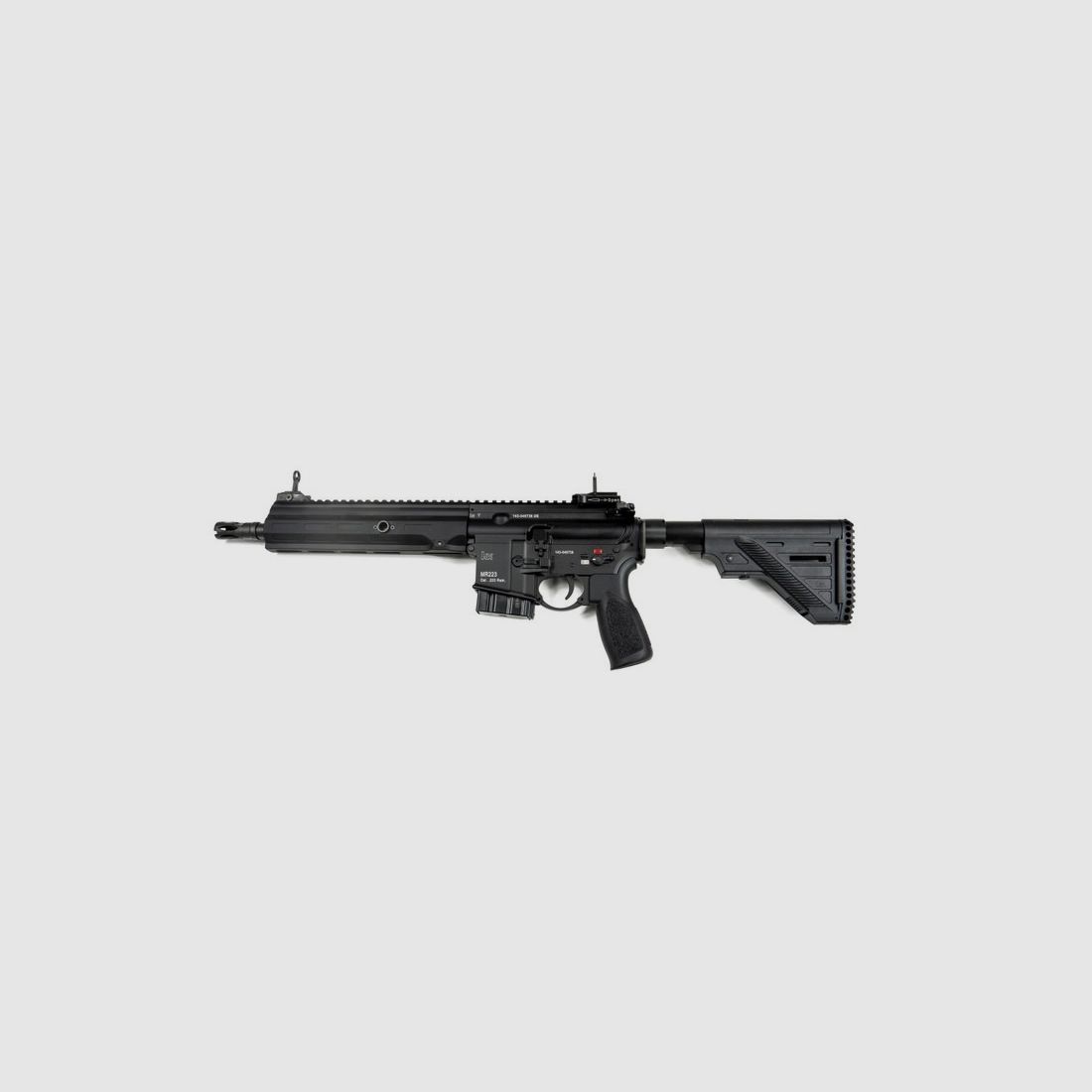 HK SLB MR223, wersja A3, 14,5", czarny, zamknięty rękojeść, z zezwoleniem sportowym