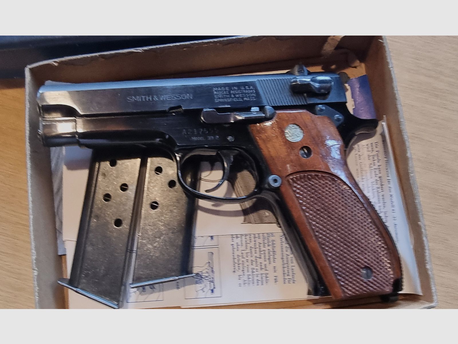 Smith & Wesson Mod. 39-2 im Kaliber 9mm