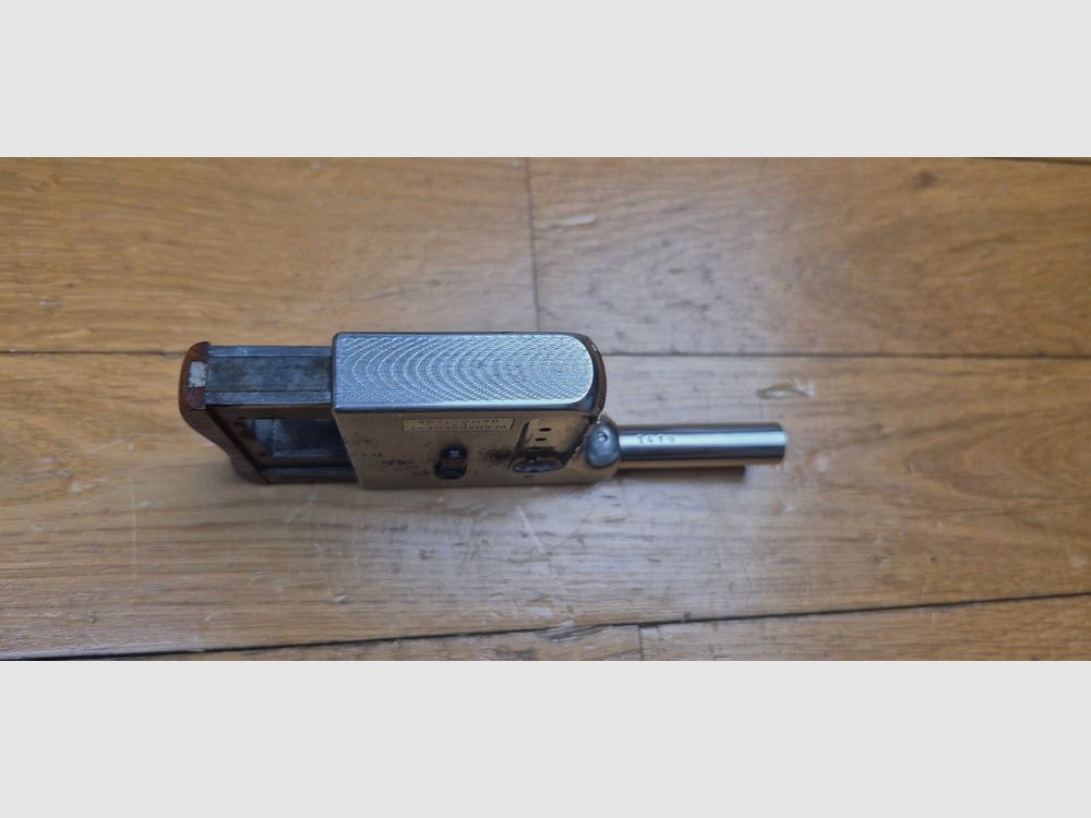 Amusanter und seltener Taschenpistole „La Mitrailleuse“ – Verstehen Sie „Taschen“ – Modell Nr. 3 vor „LE GAULOIS“, also vor 1905 – Herstellung ManuFrance – Kaliber 8mm Le Gaulois – Waffe mit System ohne Abzug – Selbstladepistole 5 Schuss! – Guter ästhetischer und mechanischer Zustand -TBE, Bild 5 von 13