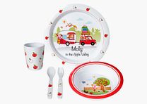 Set di piatti Molly, 5 pezzi