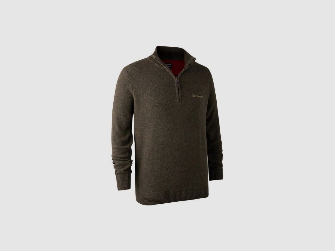 Deerhunter Hastings Zip Pullover Dark Elm