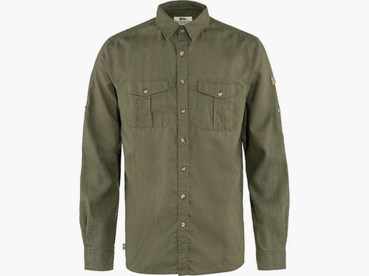 Fjällräven H-Chandail Övik Travel Manches Longues | green