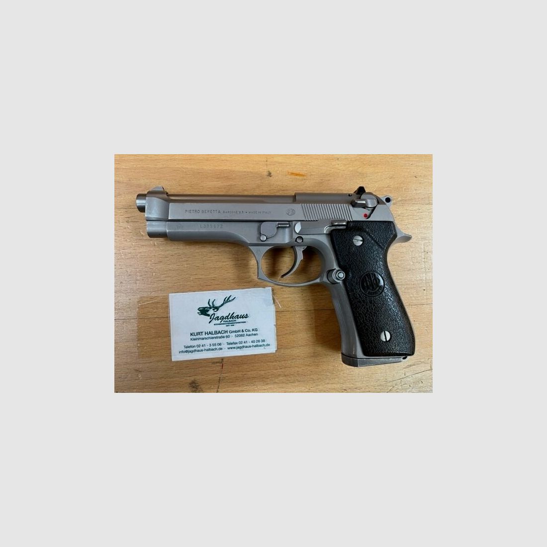 Kommissionen Pist. BERETTA 92FS Inox*