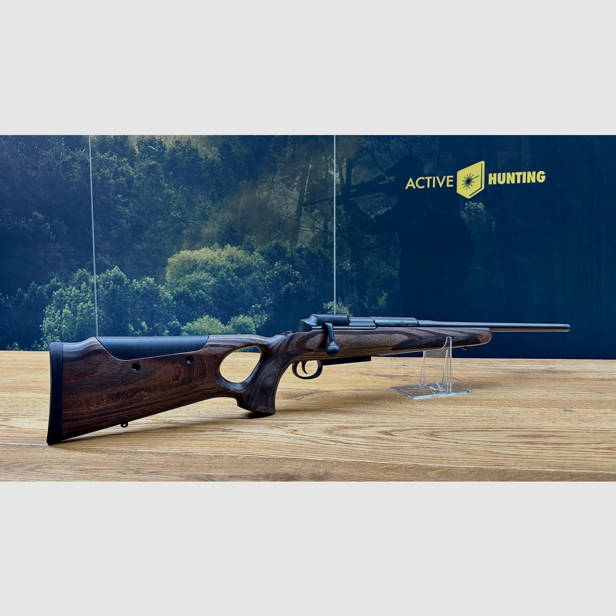 Mauser 25 Max / Schichtholz-Lochschaft / verstellbarer Schaftrücken / .308 Win / LL 51 cm / M15x1