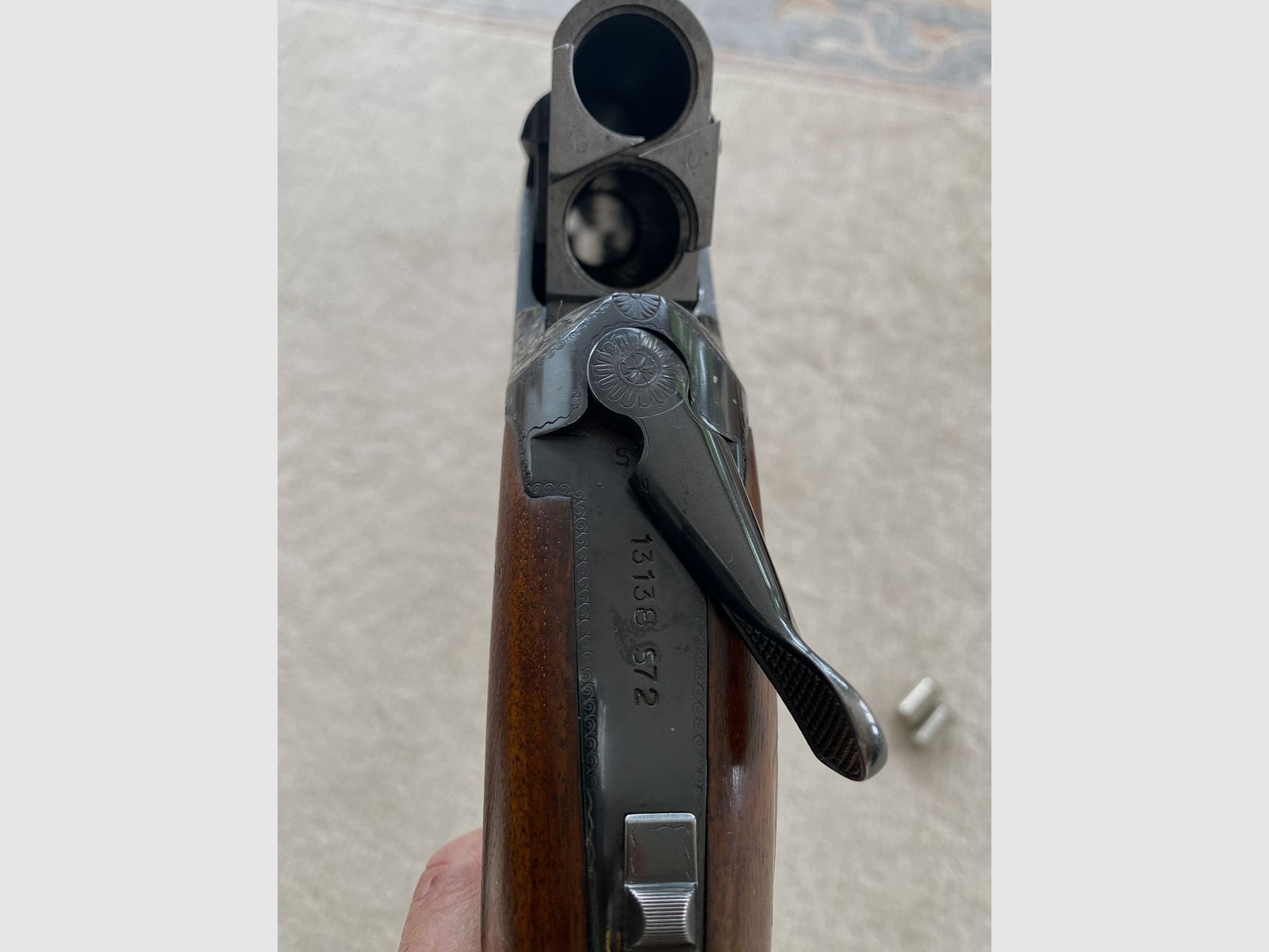 FN Browning B25  Kal. 12/70 Bockdoppelflinte