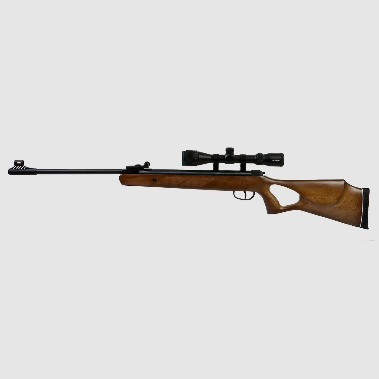 Knicklauf Luftgewehr Diana two-fifty Fiberoptik Lochschaft inklusive Diana Zielfernrohr 3-9x32 Kaliber 4,5 mm (P18)