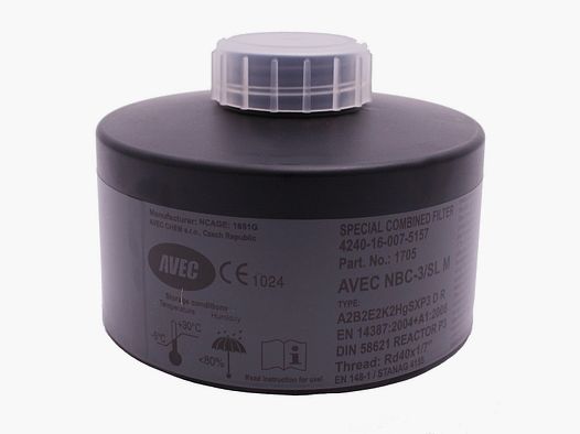Filtro de protección NBC / CBRN