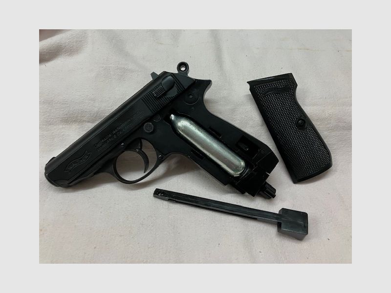 Carl Walther Co2 Luchtpistool Mod. PPK/S, kal. 4,5 mm 
