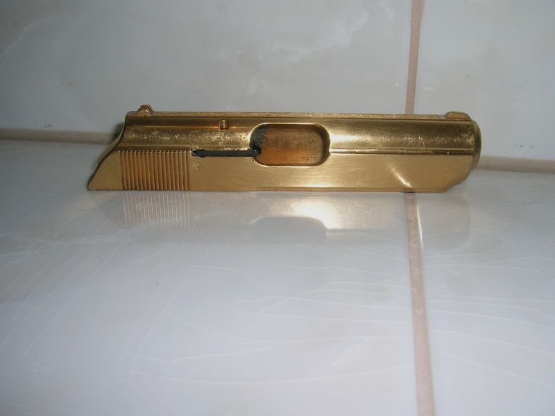 Verschluß für Schreckschusspistole Röhm RG 100 "Gold"