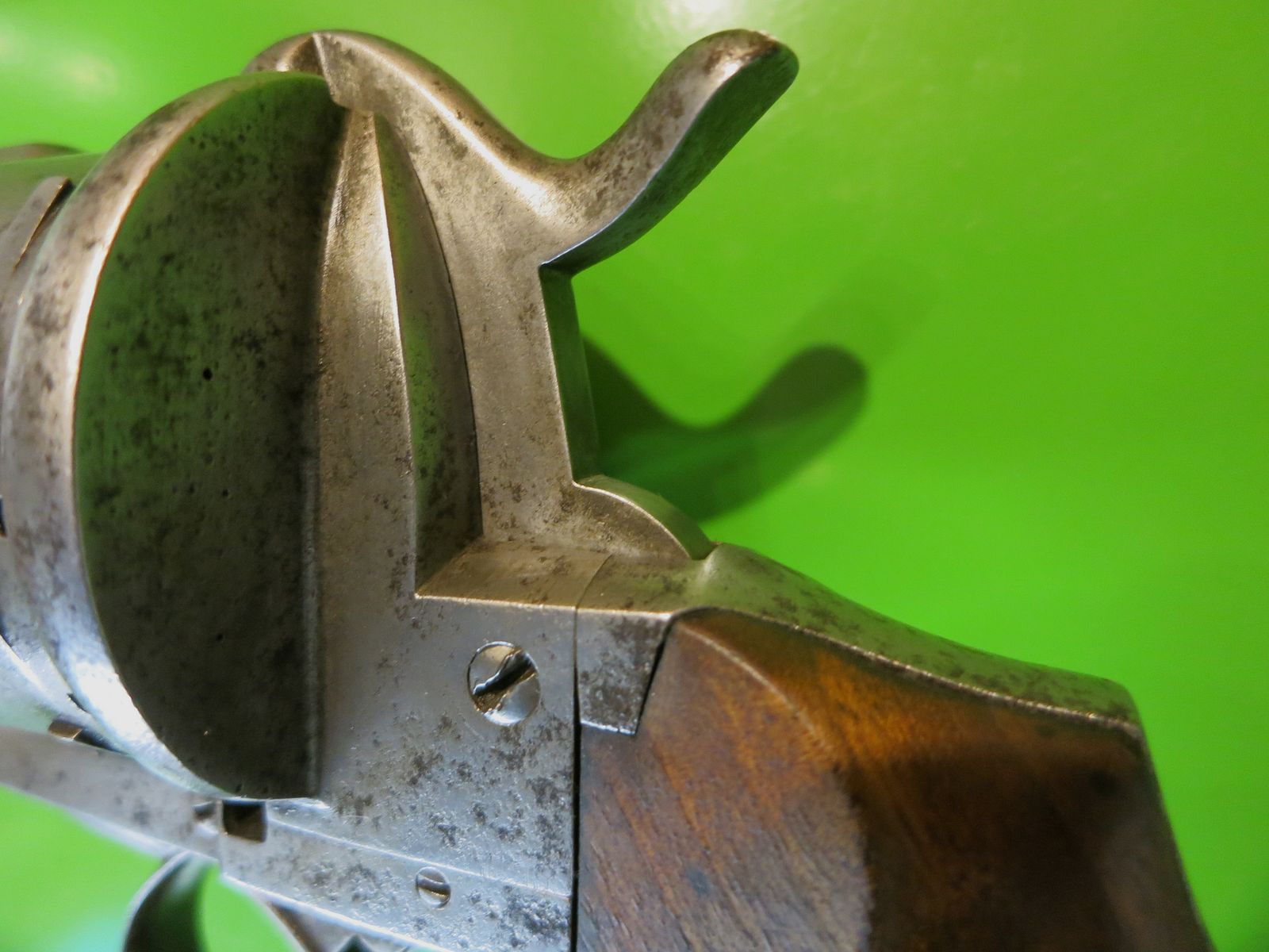 Lefaucheux-Stiftfeuerrevolver 1865, 12 schüssig, Kal. 9 mm Lefaucheux, super selten     #53-