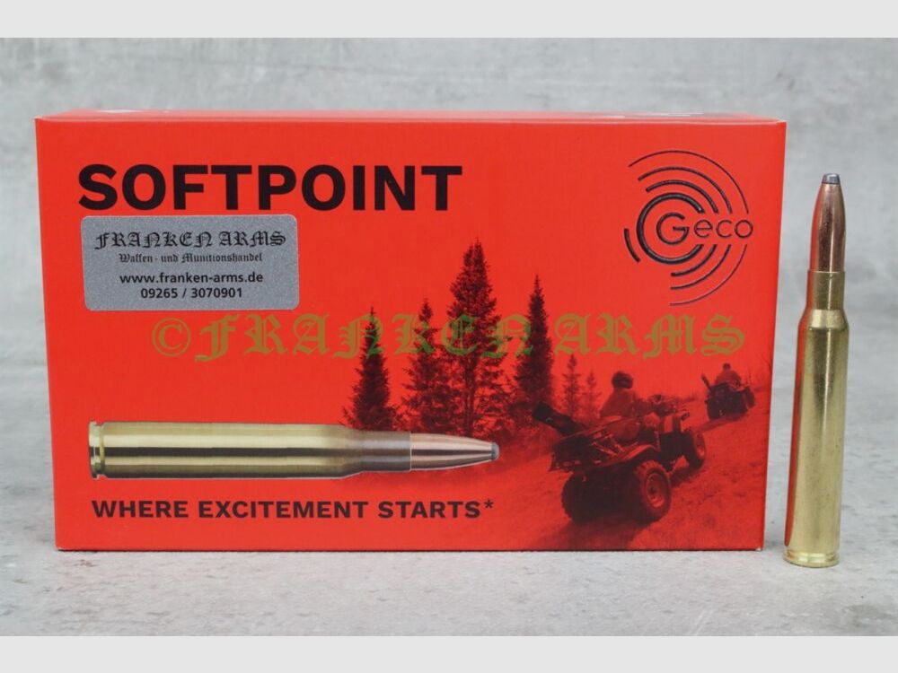 Geco Teilmantel 7x64 165gr. 10,7g 20 Stück Staffelpreis