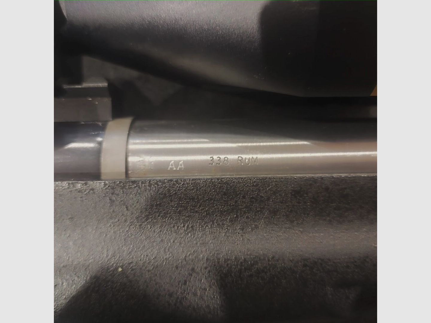maßgefertigte Büchse - Rem 700 Action / schwerer Edelstahllauf / HS Precision Schaft Kal.: .338 RUM, Bild 3 von 8